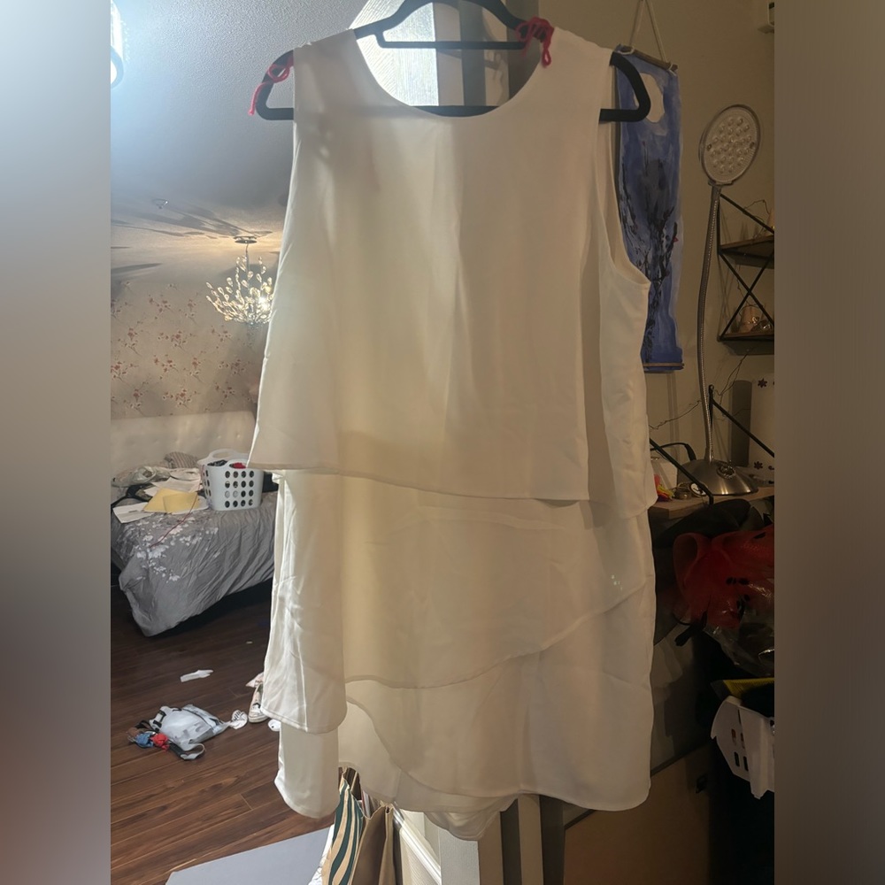 White jumpsuit